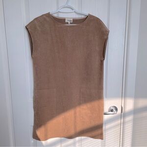 ARITZIA WILFRED FREE Vegan Suede Dress